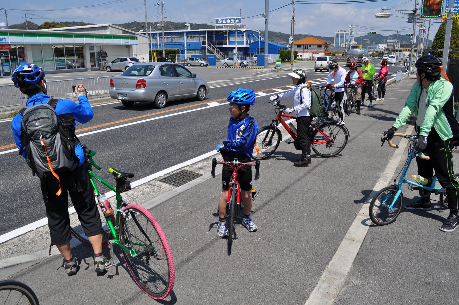 走り屋の勲章 淡路島一周サイクリング写真