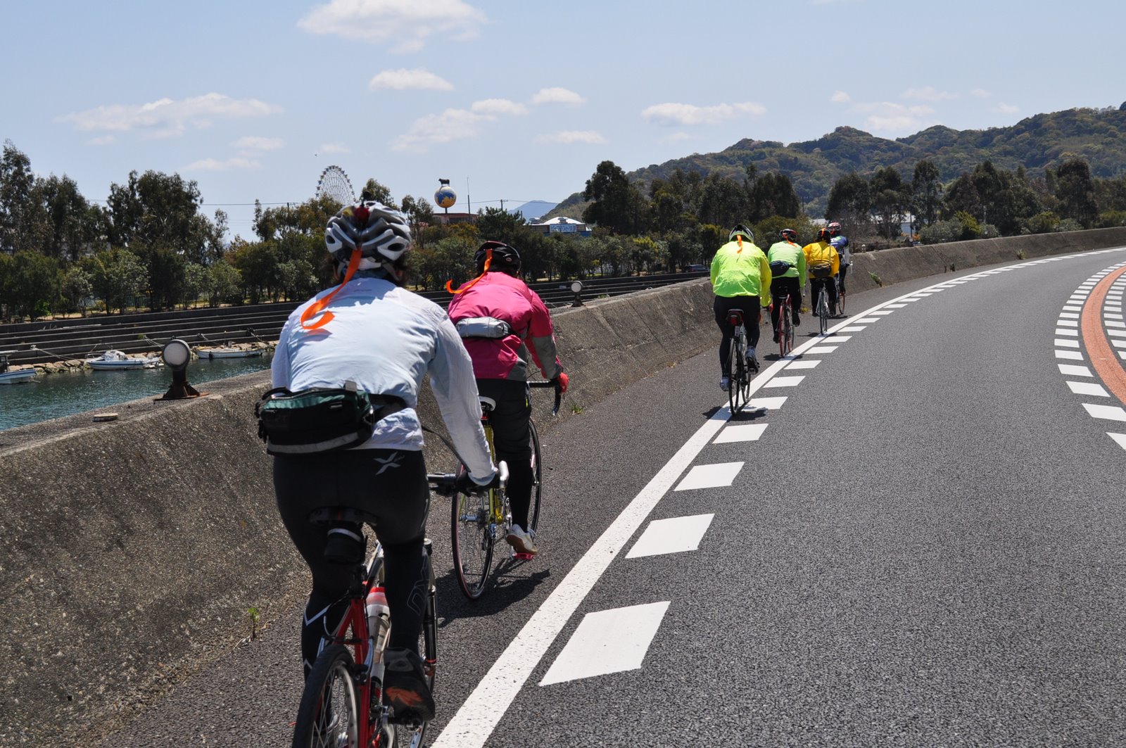 走り屋の勲章 淡路島一周サイクリング写真