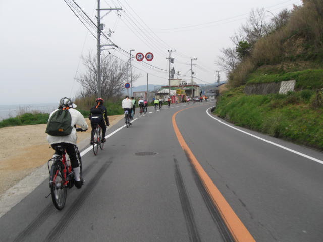 走り屋の勲章 淡路島一周サイクリング写真