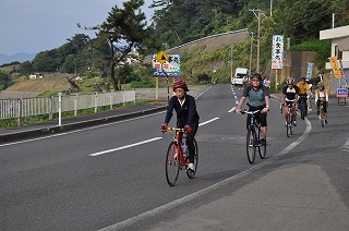 越前海岸サイクリング ツアー写真