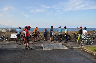 越前海岸サイクリング ツアー写真