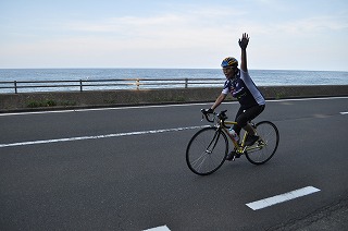 越前海岸サイクリング ツアー写真