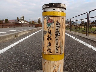 信州安曇野サイクリングの下見