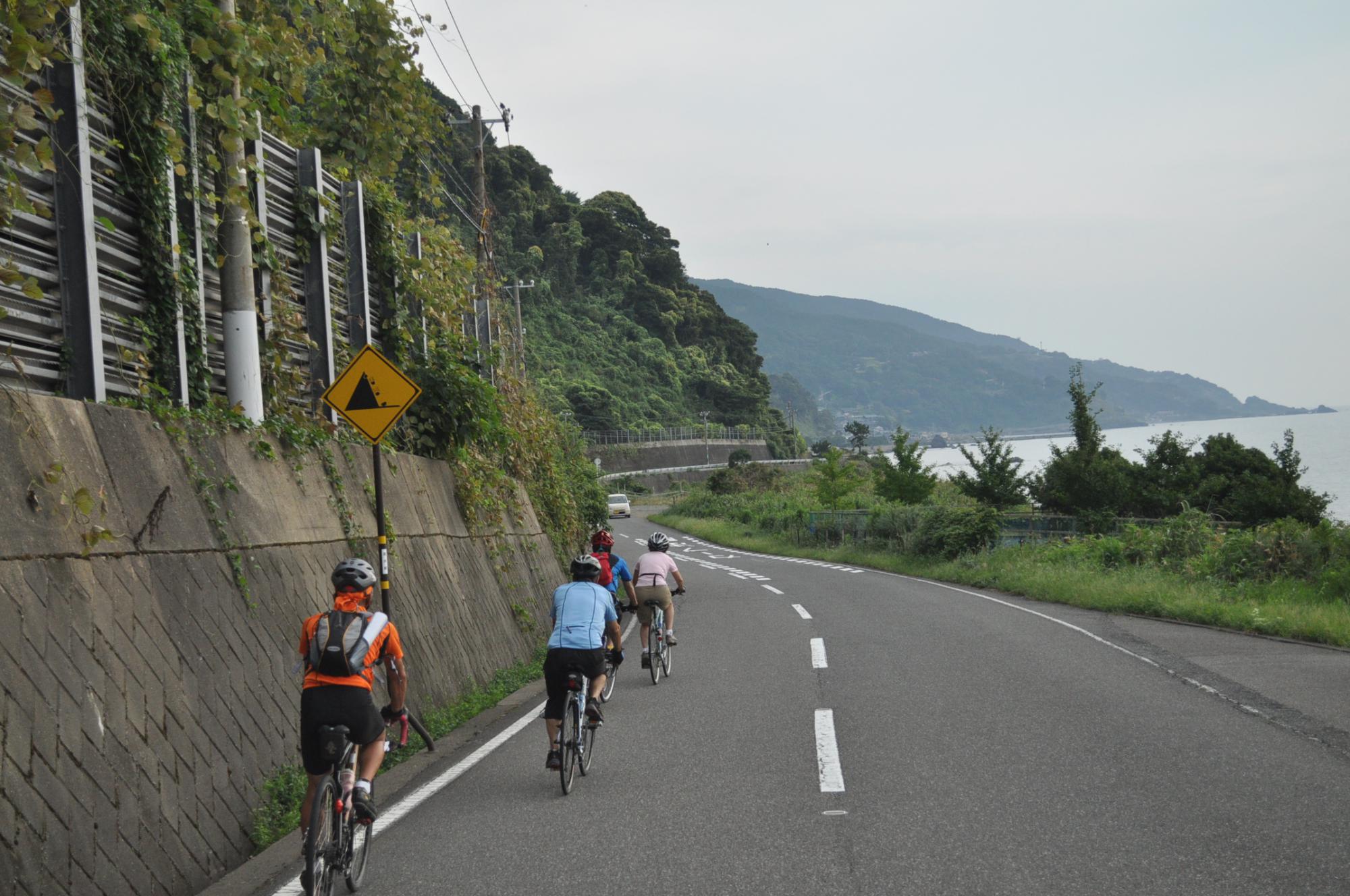 越前海岸サイクリング ツアー写真